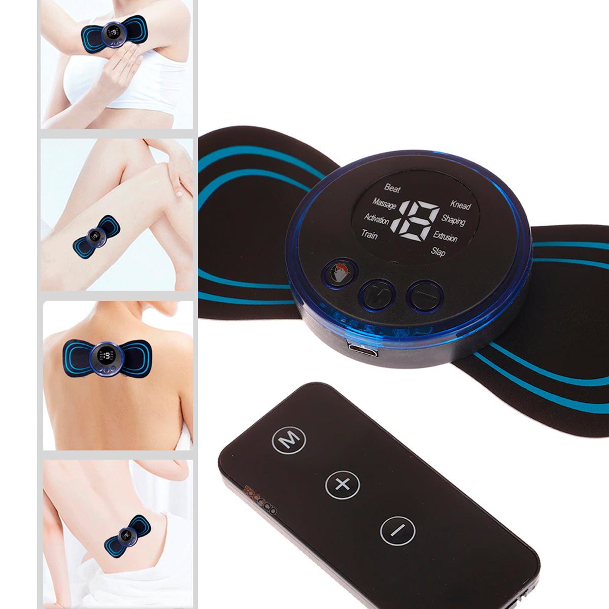 Entdecken Sie MystiRelax™: Hochwertiges Mini-EMS-Massagegerät für Ihr Wohlbefinden!