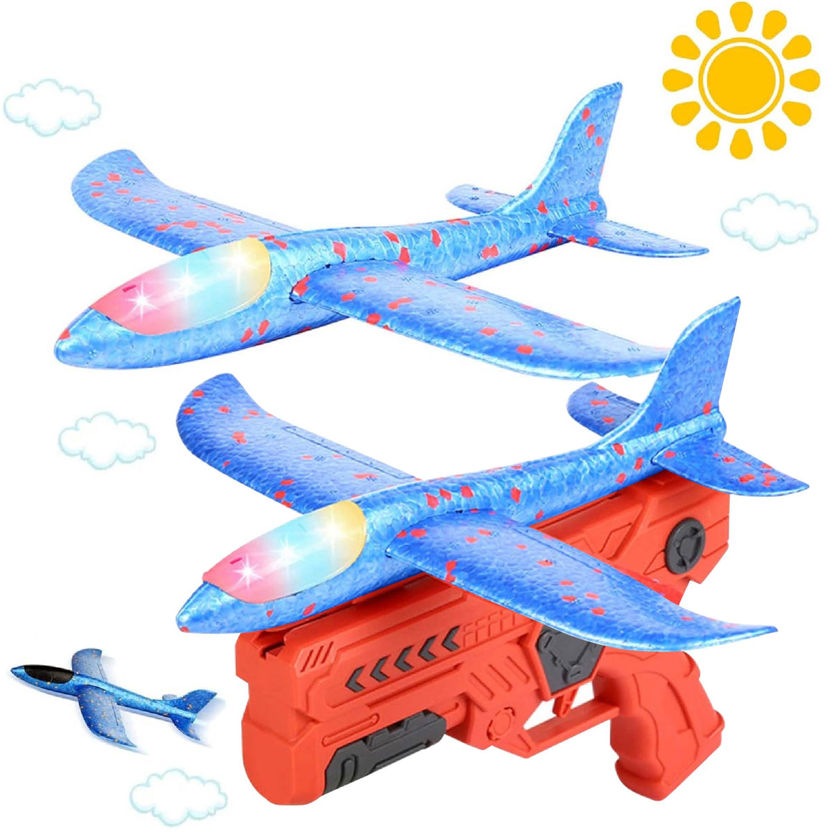 Décollez avec style ! Canon lanceur d'avions ultra-résistant 