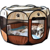 Entdecken Sie den faltbaren Deluxe-Laufstall für Ihre Haustiere! 🐾