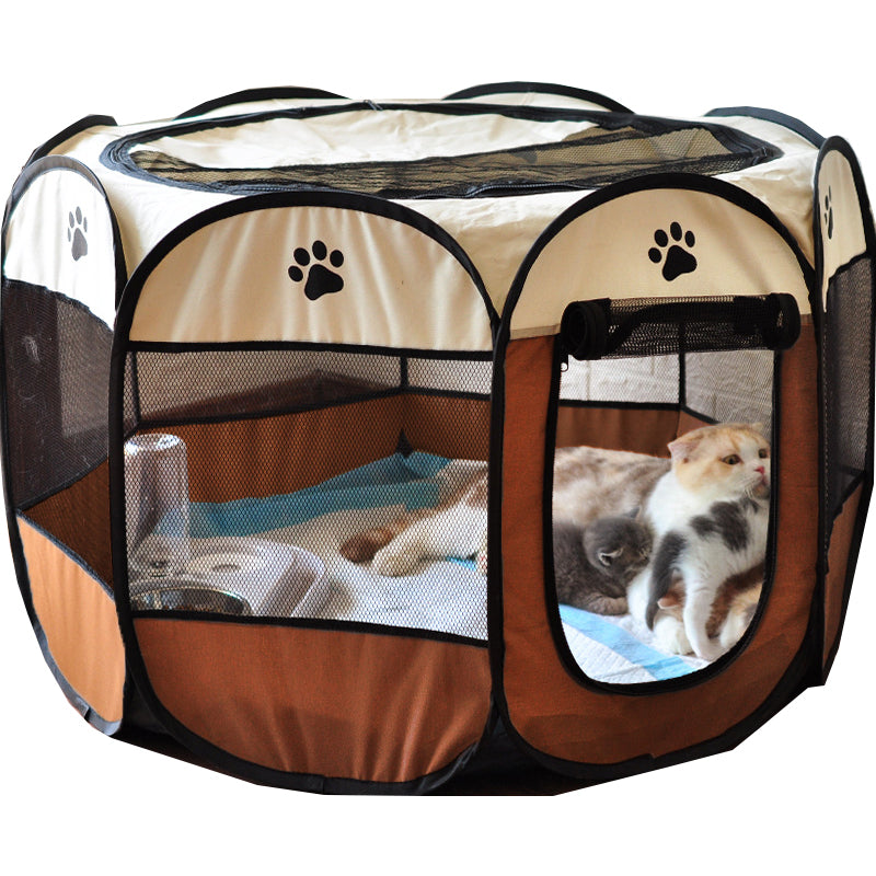 Entdecken Sie den faltbaren Deluxe-Laufstall für Ihre Haustiere! 🐾